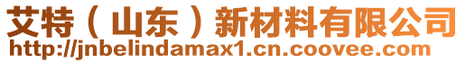 艾特（山東）新材料有限公司