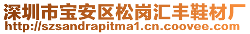 深圳市宝安区松岗汇丰鞋材厂