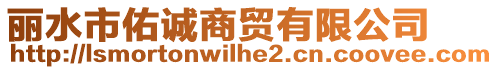 麗水市佑誠商貿(mào)有限公司