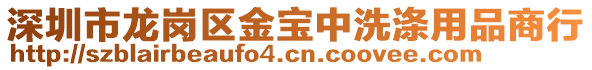 深圳市龍崗區(qū)金寶中洗滌用品商行