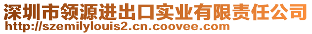 深圳市領(lǐng)源進(jìn)出口實(shí)業(yè)有限責(zé)任公司