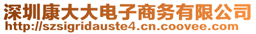 深圳康大大電子商務(wù)有限公司