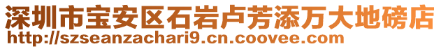 深圳市寶安區(qū)石巖盧芳添萬大地磅店