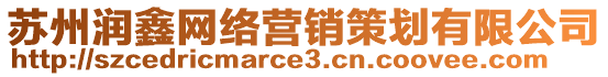 蘇州潤鑫網(wǎng)絡(luò)營銷策劃有限公司