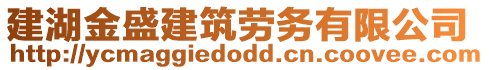 建湖金盛建筑勞務(wù)有限公司