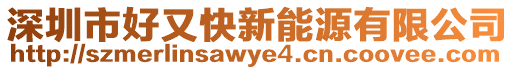 深圳市好又快新能源有限公司