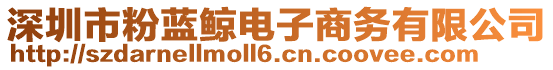 深圳市粉藍鯨電子商務(wù)有限公司