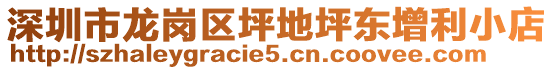 深圳市龍崗區(qū)坪地坪東增利小店