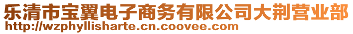 樂清市寶翼電子商務(wù)有限公司大荊營(yíng)業(yè)部