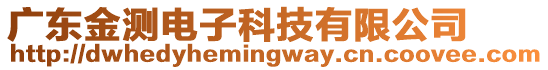 廣東金測電子科技有限公司