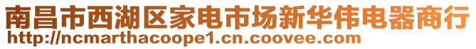 南昌市西湖區(qū)家電市場新華偉電器商行