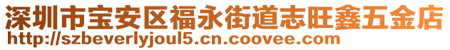 深圳市寶安區(qū)福永街道志旺鑫五金店