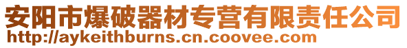 安阳市爆破器材专营有限责任公司