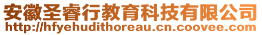 安徽圣睿行教育科技有限公司