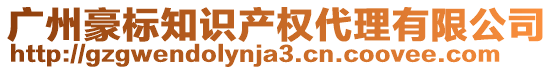 廣州豪標(biāo)知識產(chǎn)權(quán)代理有限公司