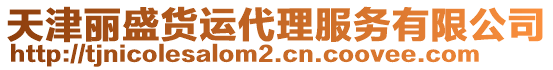 天津麗盛貨運(yùn)代理服務(wù)有限公司