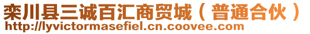 欒川縣三誠(chéng)百匯商貿(mào)城（普通合伙）