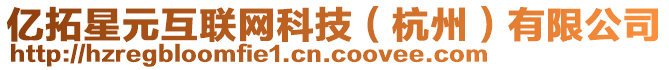 億拓星元互聯(lián)網(wǎng)科技（杭州）有限公司