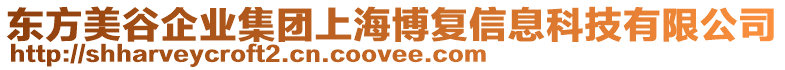 東方美谷企業(yè)集團(tuán)上海博復(fù)信息科技有限公司