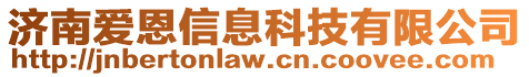 济南爱恩信息科技有限公司