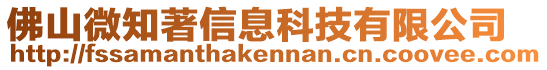 佛山微知著信息科技有限公司