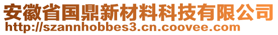 安徽省國鼎新材料科技有限公司