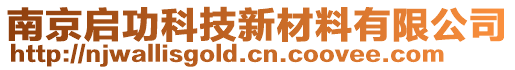 南京启功科技新材料有限公司