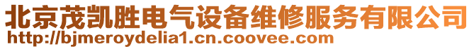 北京茂凯胜电气设备维修服务有限公司