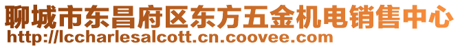 聊城市東昌府區(qū)東方五金機(jī)電銷售中心