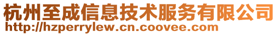 杭州至成信息技術服務有限公司