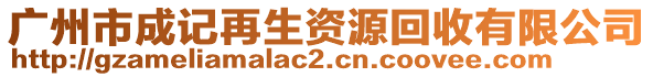 廣州市成記再生資源回收有限公司