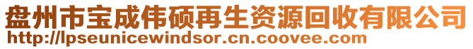 盤州市寶成偉碩再生資源回收有限公司