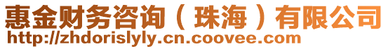 惠金財(cái)務(wù)咨詢(xún)（珠海）有限公司