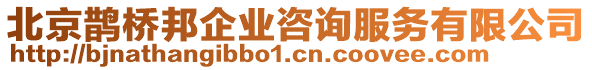 北京鵲橋邦企業(yè)咨詢(xún)服務(wù)有限公司