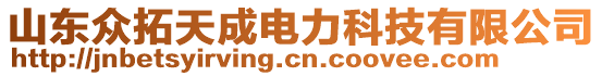 山東眾拓天成電力科技有限公司