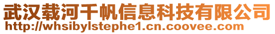 武漢載河千帆信息科技有限公司