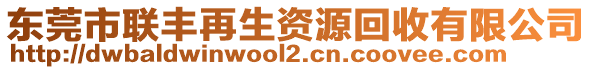 東莞市聯(lián)豐再生資源回收有限公司