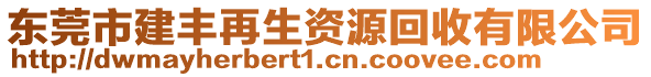 東莞市建豐再生資源回收有限公司