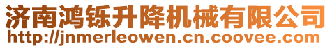 濟(jì)南鴻鑠升降機(jī)械有限公司