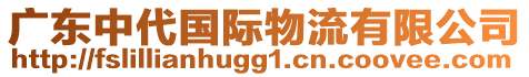 廣東中代國際物流有限公司