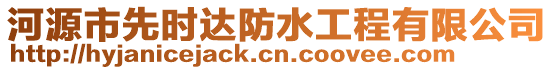 河源市先時(shí)達(dá)防水工程有限公司