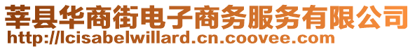 莘縣華商街電子商務(wù)服務(wù)有限公司