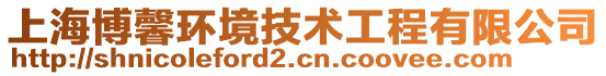 上海博馨環(huán)境技術(shù)工程有限公司