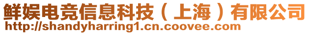 鲜娱电竞信息科技（上海）有限公司