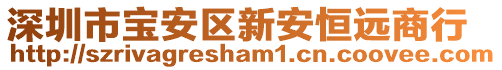 深圳市寶安區(qū)新安恒遠商行