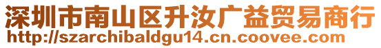 深圳市南山區(qū)升汝廣益貿(mào)易商行