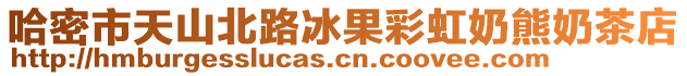 哈密市天山北路冰果彩虹奶熊奶茶店