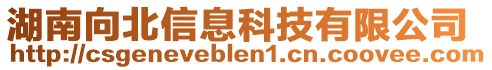 湖南向北信息科技有限公司