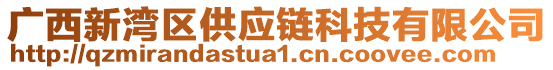 廣西新灣區(qū)供應(yīng)鏈科技有限公司