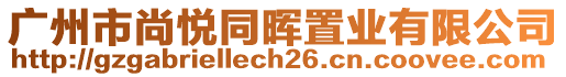 廣州市尚悅同暉置業(yè)有限公司